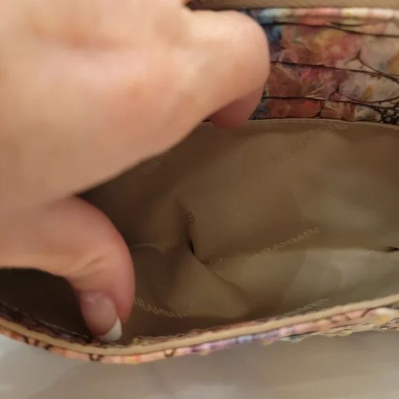 Brahmin Pastel Crocodile-Embossed Shoulder Bag - Picture 5 of 5